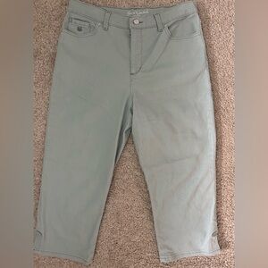 Gloria Vanderbilt Sage Green Pants